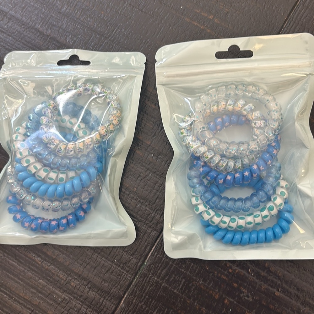 12 Spiral‎ Hair Scrunchie | non damage hair tie